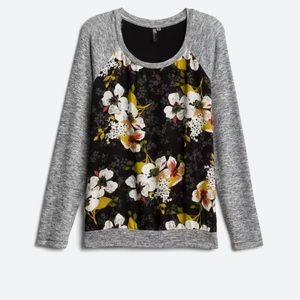 Kut from the Kloth Benter Mixed material Top XXL